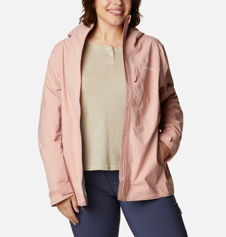Camperas Columbia Mujer Argentina 2021 - Campera Impermeable Rosas